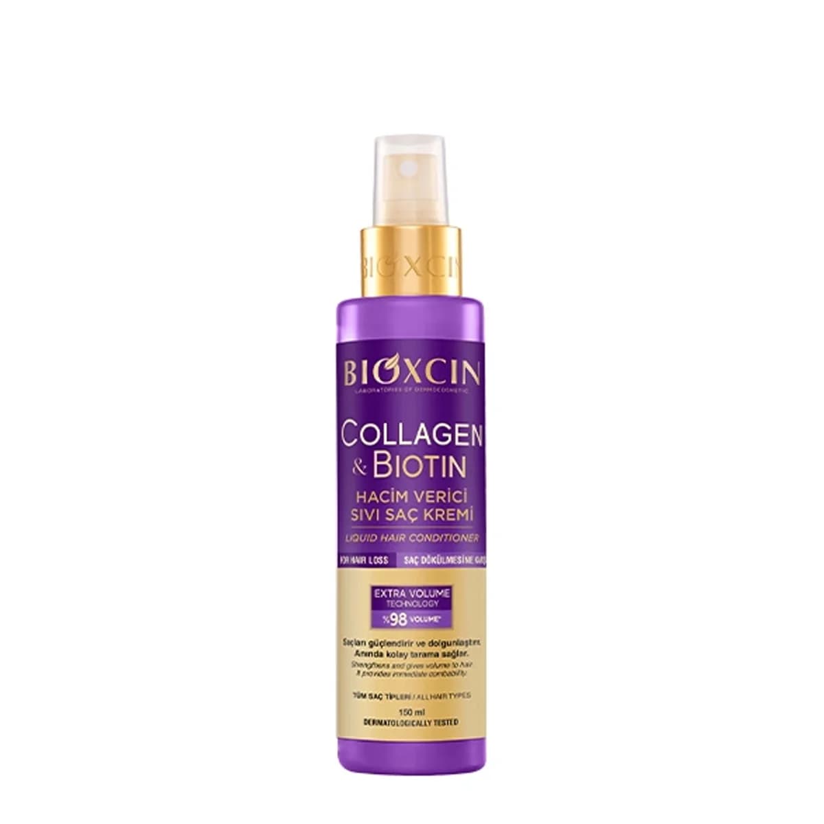 Bioxcin Collagen & Biotin Liquid Conditioner spray